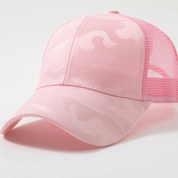 Messy hair/ponytail mesh baseball cap - Picture 7 of 9